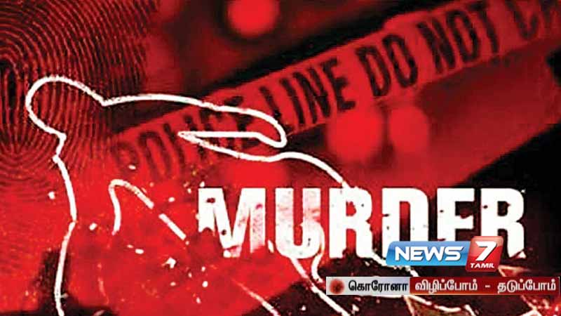 தொழிலாளி கல்லால் அடித்து கொலை